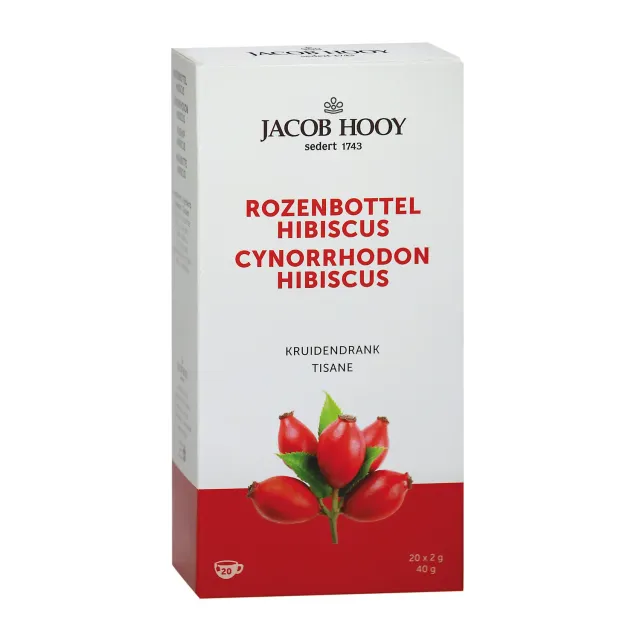 Jacob Hooy Rozenbottel Hibiscus Kruidendrank thee