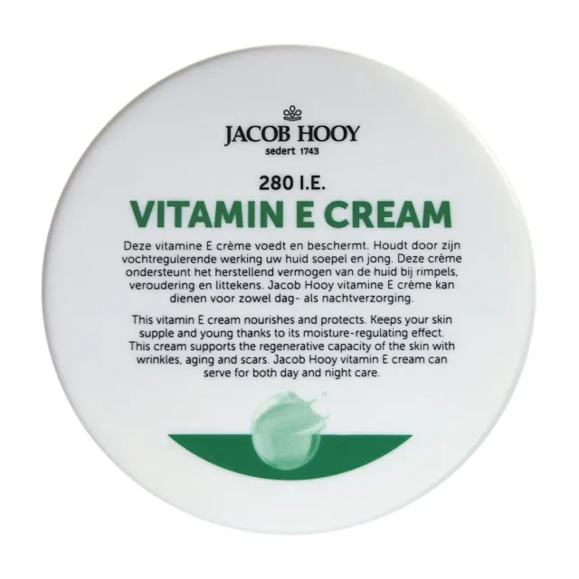 Jacob Hooy Vitamin E Creme 280 I.E.