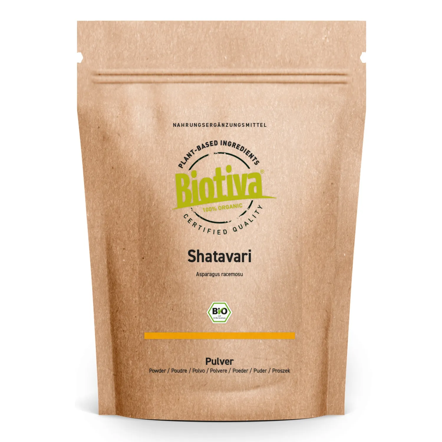 Biotiva Shatavari Bio Pulver indischer Spargel