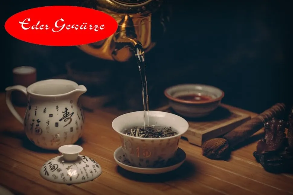 Eder Gewürze Bio Grüner Tee China Gunpowder