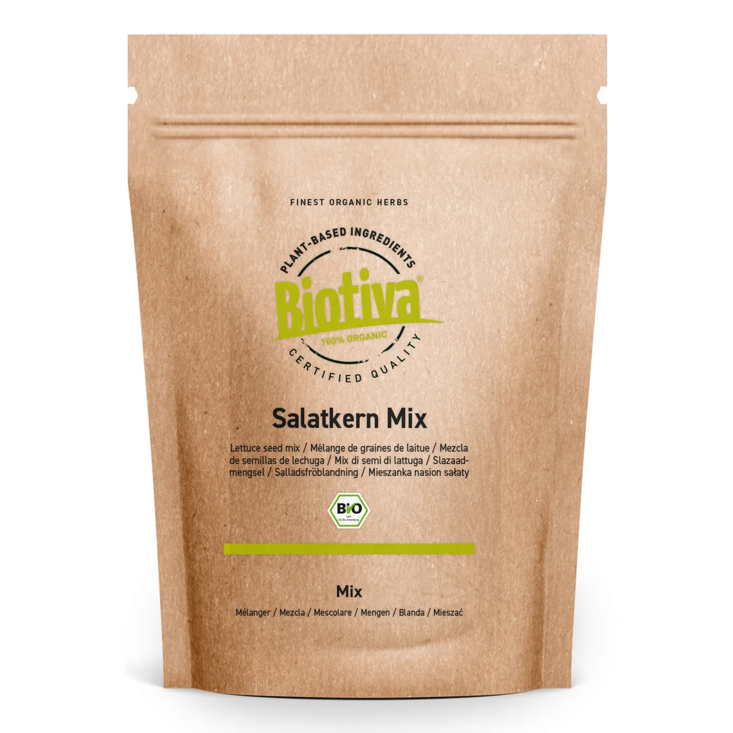 Biotiva Salatkernmix Bio Saatenmix 200g nussig
