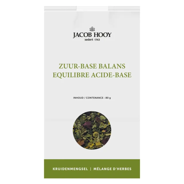 Jacob Hooy Zuur-Base Kräutertee 80 g mild