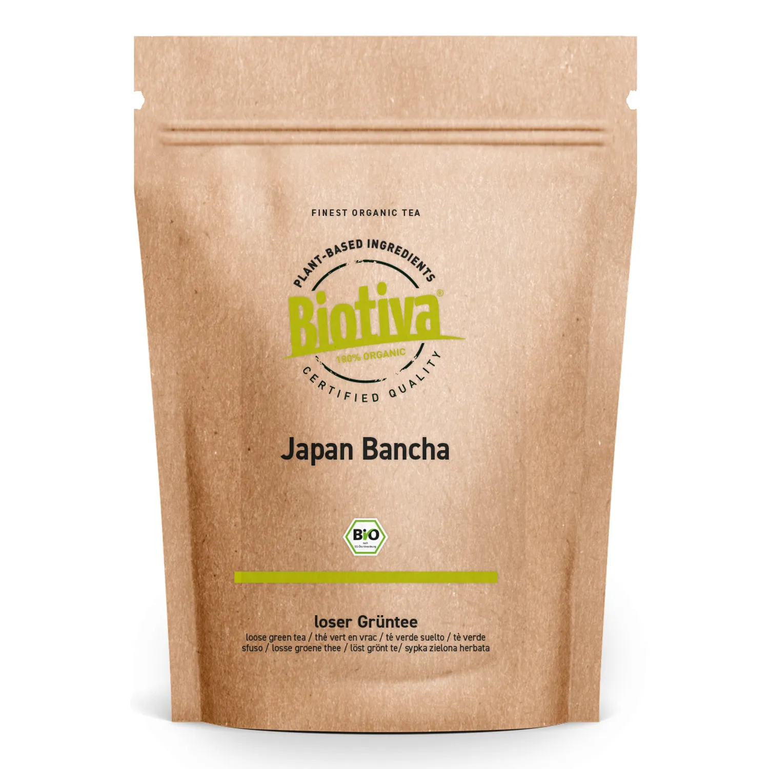 Biotiva Bancha Grüntee Japan 100g Bio