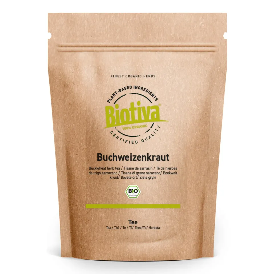 Biotiva Buchweizenkraut Tee Bio 250 g vegan