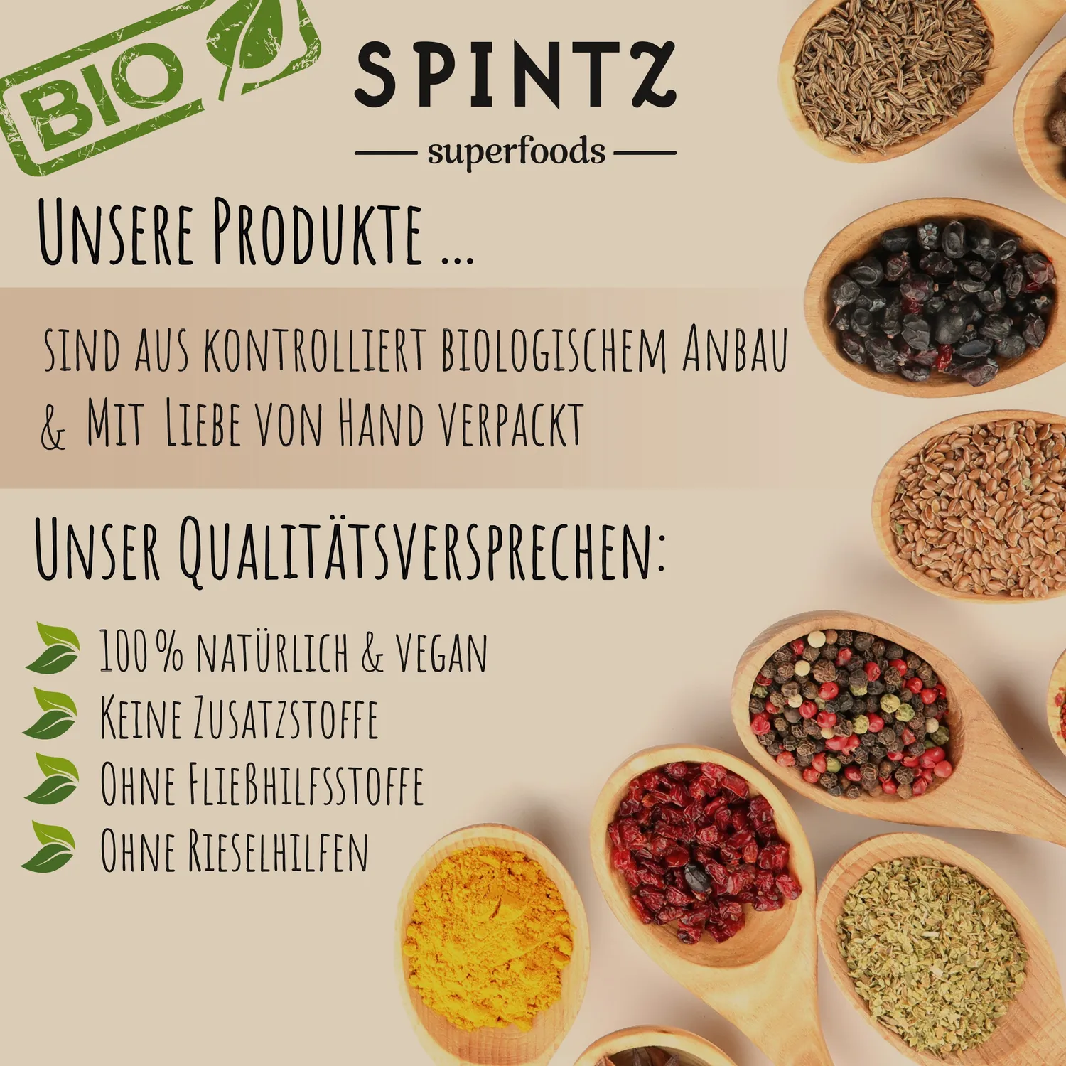 SPINTZ Bio Gerstengras Kapseln HPMC
