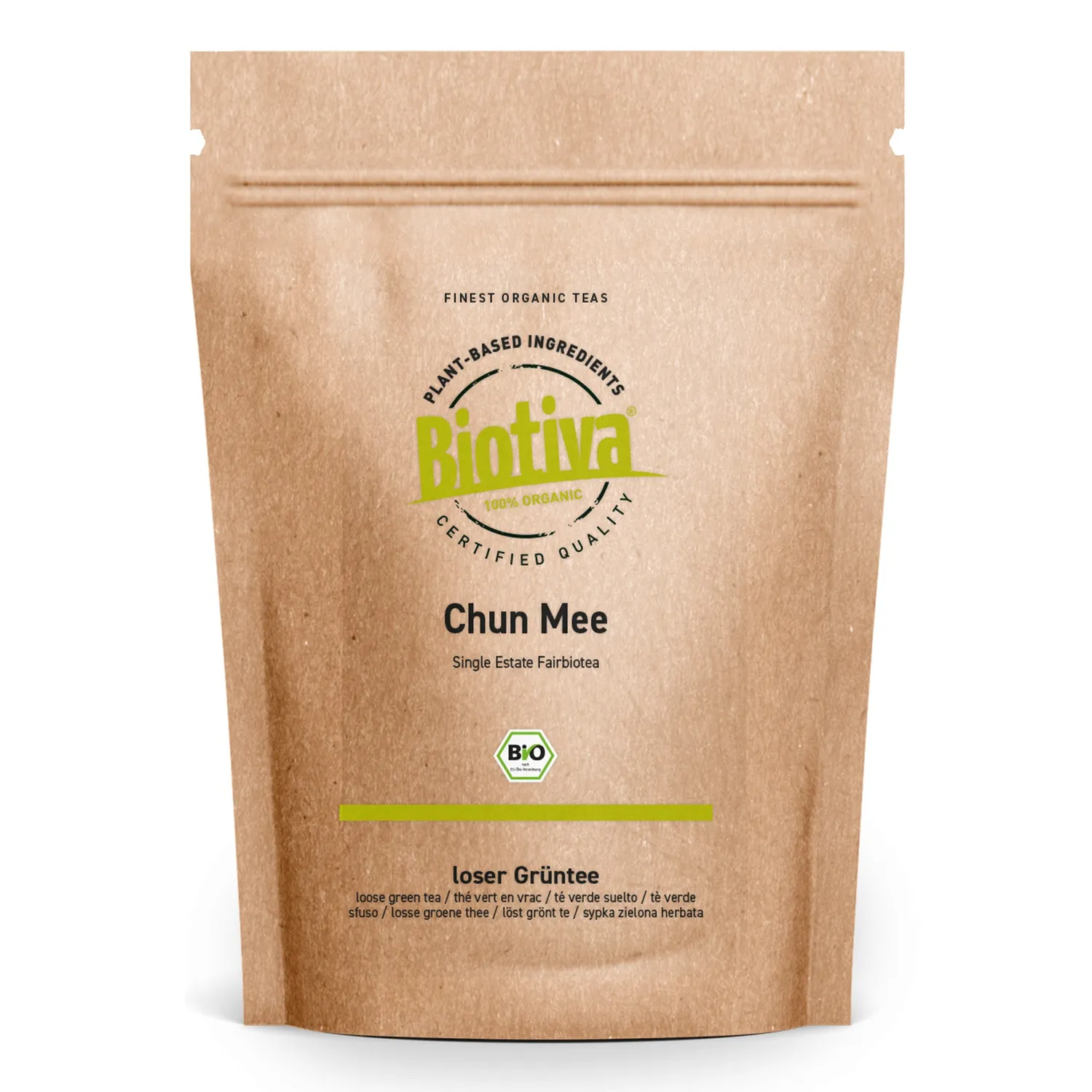 Biotiva Chun Mee Grüntee bio
