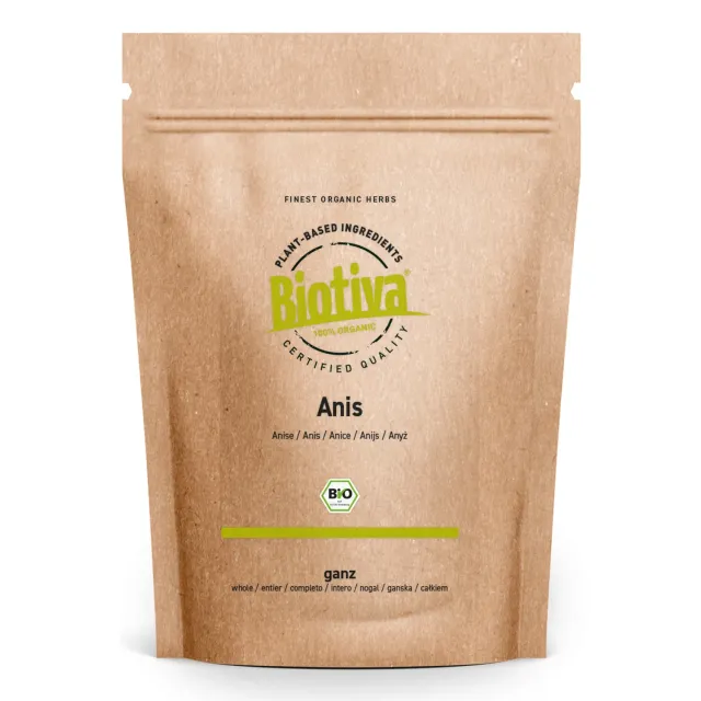 Biotiva Anis ganz Gewürz bio